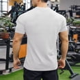 thumbnail image 4 of pstuiky camisetas de hombre, Blusas deportivas casuales de manga corta con cuello redondo y color sólido para hombre camisas casuales para hombre l, 4 of 4