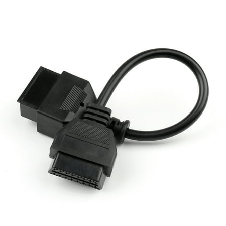 Areyourshop For KIA 20 Pin To 16 Pin OBD 2 II Female Diagnostic Adapter Car Connector