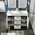 thumbnail image 4 of Eviva Lugano 48" White Modern Double Sink Bathroom Vanity w/ White Integrated Top, 4 of 7