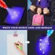 thumbnail image 4 of 30 bolígrafos de tinta invisible con luz UV para rellenar bolsas de fiesta para niños y niñas, bolígrafo de tinta para niños, 4 of 5