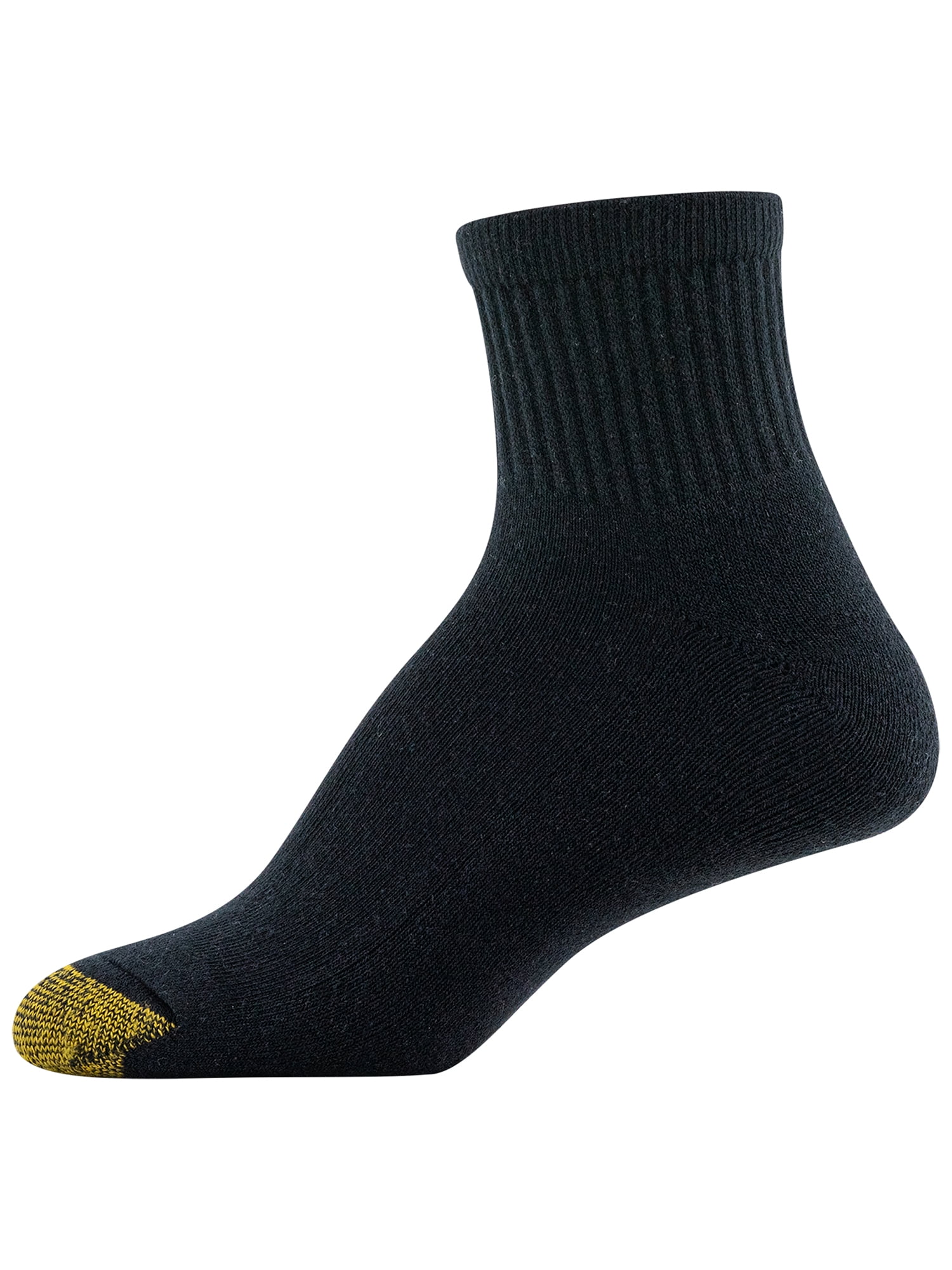 GTE Women's Half Cushion Quarter Socks, 6-Pack