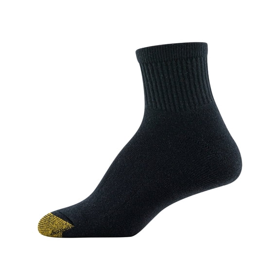 GTE Women's Half Cushion Quarter Socks, 6-Pack