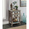 thumbnail image 2 of Treasure Trove Islander Multicolor 2-Drawer Accent Table, 2 of 4