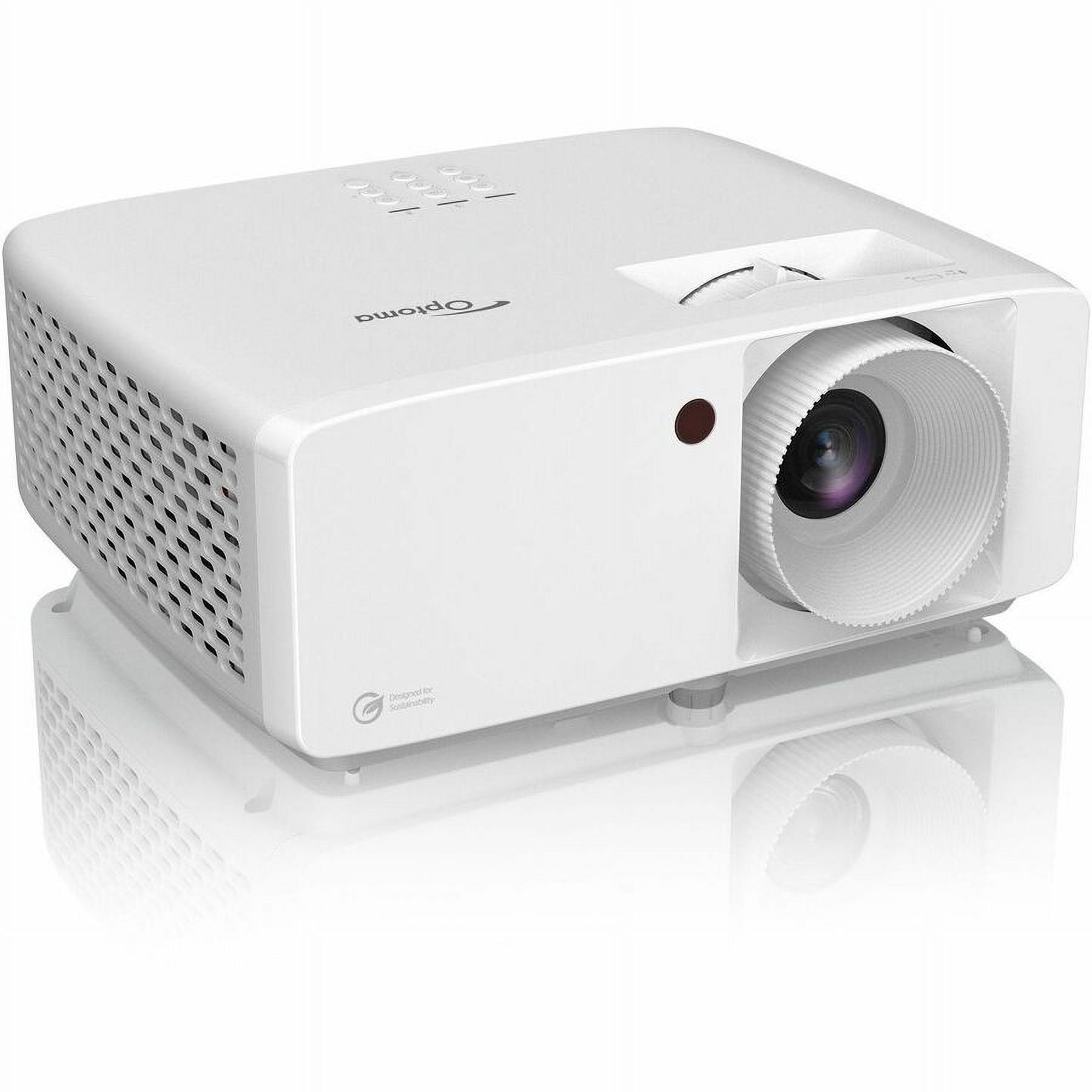 Optoma ZH520 3D DLP Projector - 16:9 - Portable - High Dynamic Range (HDR) - Front - 1080p - 30000 Hour Normal Mode - 3,000,000:1 - 5500 lm - HDMI - USB - Network (RJ-45) - Conference Room, Board R...