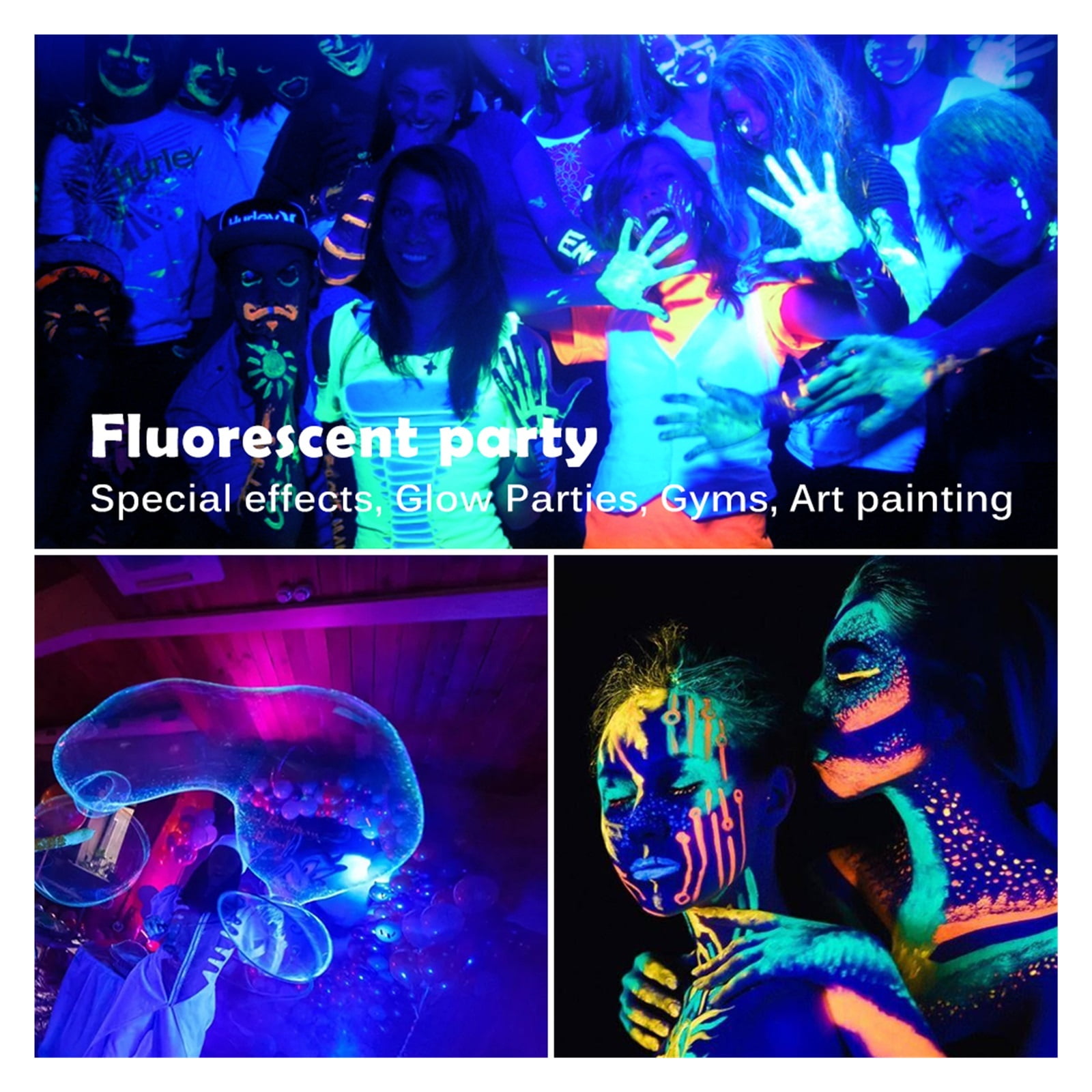 50W 100W 150W UV Flood Light 395nm 400nm Ultraviolet Fluorescent Sta Lamp For Bar Dance Party Blacklight