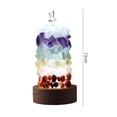 thumbnail image 6 of Sunjoy Tech Faux Crystal Salt Table Lamp Plug And Play 110v-240V Amethyst Bedside USB Stone Natural Desktop Nightstand Light Bedroom Supplies, 6 of 8