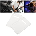 thumbnail image 3 of Guitar Pickguard, Electric Guitar Backplate Stylish Effective Protection PVC Durable 2Pcs Safe  for Music Instrument White,Beige,Black, 3 of 7