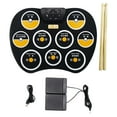 thumbnail image 4 of Electronic Drum Practice Drum Pad Drum Sticks Birthday Holiday Gifts CUTICAT Tambor electronico, 4 of 4