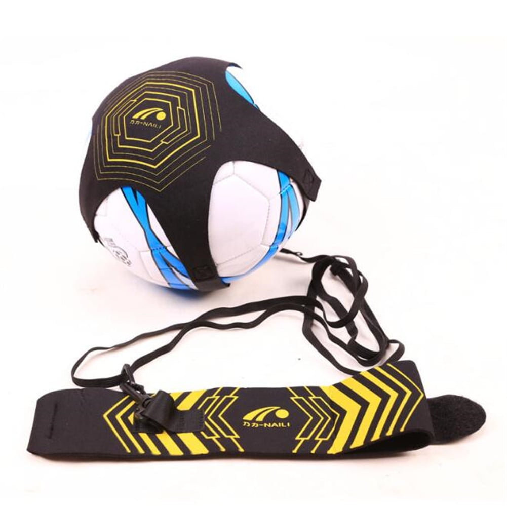 Soccer Ball Juggle Bag Auxiliary Circling Belt Kids Football Training