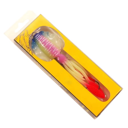 And Attractants Squid Trap Luminous Soft Rigged 15cm 55 6g Trolling For Grouper Sea And Mackerel 8 Styles