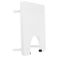 thumbnail image 1 of DEEPCRAFF 1 Ensemble Table de Machine à Coudre Pliable Blanc Rectangulaire Zone de Travail Utilisateurs Accessoires de Couture, 1 of 8