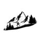 thumbnail image 1 of Sculpture Metal Wall and Mountain View Art Wall Metal Hammock B, 1 of 5
