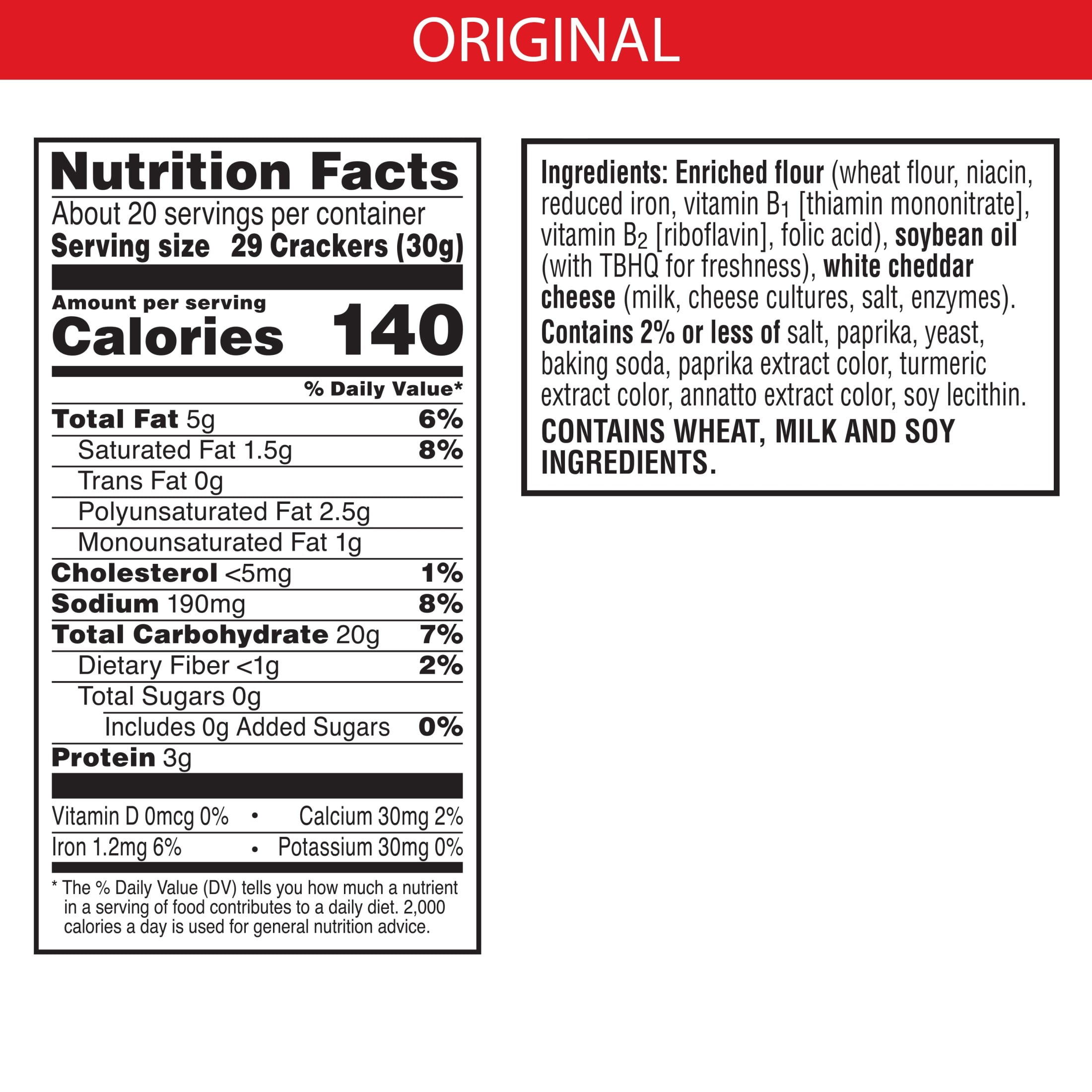 Cheez-It SCOOBY-DOO! Original Cheese Crackers, Baked Snack Crackers, 21 oz