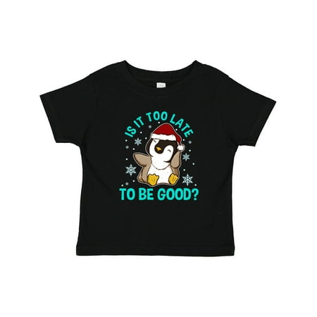 

Inktastic Christmas Penguin Santa Gift Toddler Boy or Toddler Girl T-Shirt