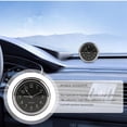 thumbnail image 3 of Car Clocks For Dashboard Stick On | Mini Hygrometer For Car With Adhesive | Adhesive Small Vent Clocks Watch With Luminous Feature For Home Vehicles Trucks RVs Boats,Black Clock, 3 of 9