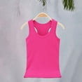 thumbnail image 5 of YunPes Girls Racerback Tank Tops Athletic Workout Sport Shirts for Running Gymnastics Dance Yoga Sleeveless Crewneck Basic Camisole, 5 of 9