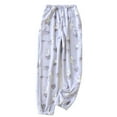 thumbnail image 2 of Wancir Womens Fluffy Pajama Pants Fuzzy Fleece Cozy Lounge Pants with Pockets Winter Warm Pj Bottoms, 2 of 3