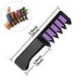 thumbnail image 2 of MSDADA New Hair Chalk Color Comb for Girls,Temporary Hair Color Spray Washable Dye for Kids Age 6-8-10 Years Old,Birthday Gifts for Girls Halloween Christmas Party-6 Colors&4 Pcs Hair Extensions Clip, 2 of 7