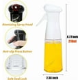 thumbnail image 5 of Food Grade Olive Oil Sprayer Vinegar Dispenser Kitchen Cooking Bbq Spray Bottle, 5 of 6