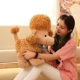 thumbnail image 4 of Simulation Plush Poodle Dog Toy Stuffed Animal Doll Cute Gift Valentine Present 5 Colors, 4 of 7
