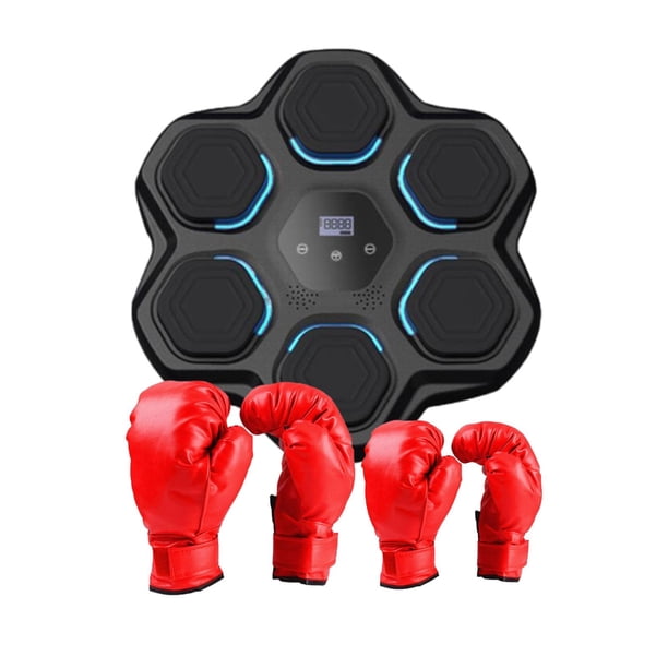 Máquina de boxeo electrónica para el hogar, práctica relajante de kickboxing. Adultos y niños
