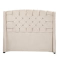 thumbnail image 1 of Cabecera Queen Size Sitka Rogga Beige, 1 of 6