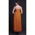 thumbnail image 4 of Bimba Robe Longue Maxi à Bretelles Spaghetti Ajustables à Imprimé Floral Tenue de Plage d'Été-Xxx-Grand, 4 of 5