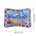 thumbnail image 3 of Interactive Play Mat with Floating Fish for Sensory Enrichment and Entertainment, 3 of 3