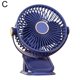 thumbnail image 2 of Ventilador pequeño con clip para dormitorio de estudiantes, recargable por USB, miniventilador portátil de mano ultrasilencioso, 2 of 2