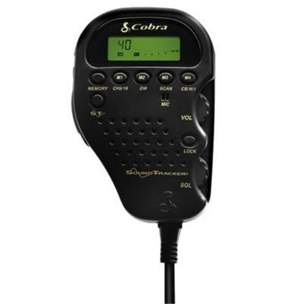 Cobra 75 WX ST Compact & Remote Mount CB Radio with Weather and