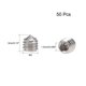 thumbnail image 2 of 50 Pcs Tornillos de Grub de socket hexagonal interno M3x3mm con punta cónica de acero inoxidable 304, 2 of 3