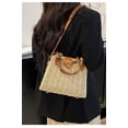 thumbnail image 3 of Summer Straw Woven Beach Bag Crossbody Handbags for Women, 3 of 6