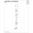 thumbnail image 3 of Kingston Brass KA461BN Metropolitan Dishwasher Air Gap, Brushed Nickel, 3 of 4