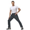 thumbnail image 4 of Men's Winter Pants Fleece Lined Ski Snow Pants Water Resistant 3 Zip Pockets Outdoor Pants, 4 of 6