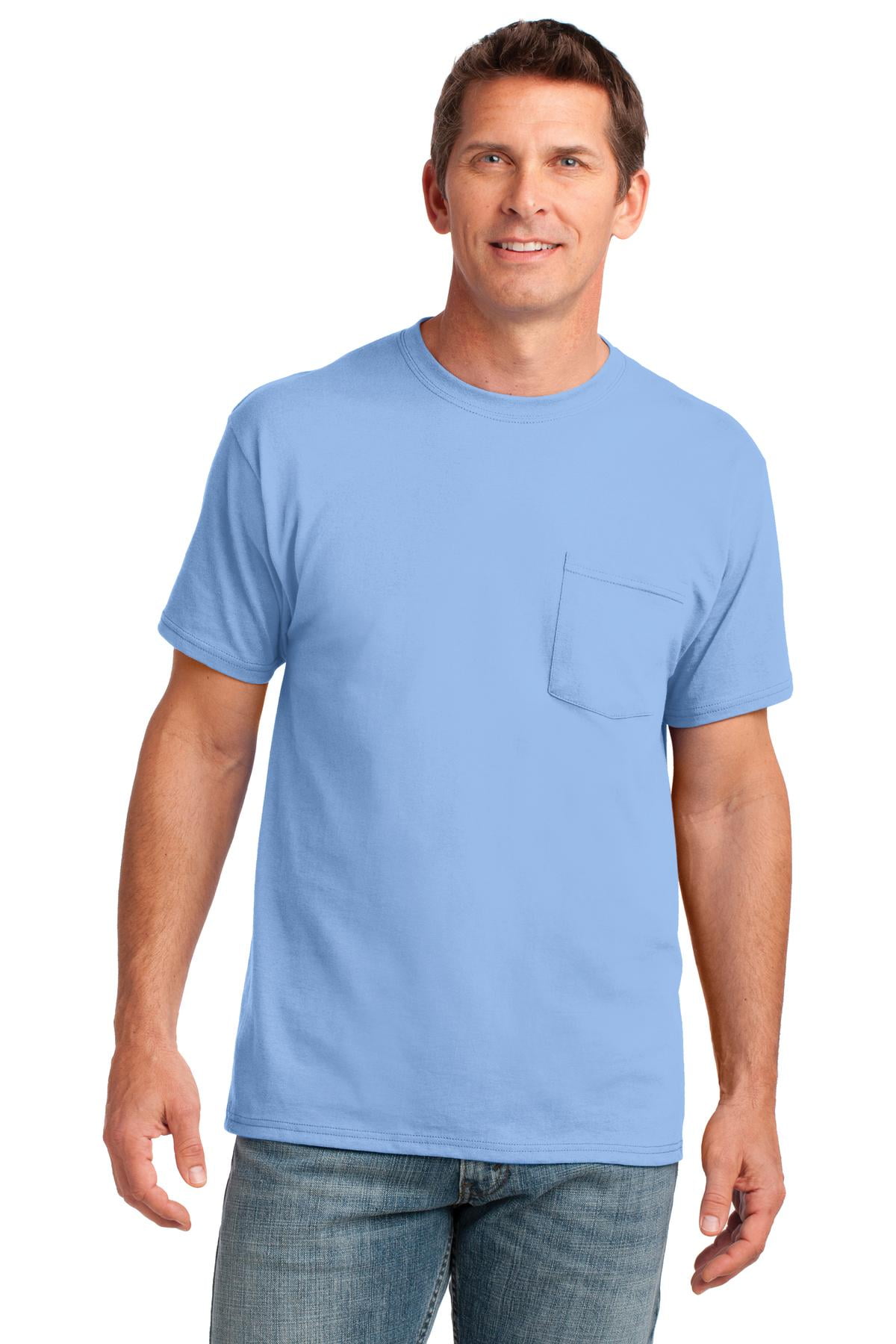Core Cotton Pocket Tee-XL (Light 