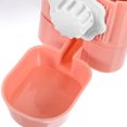 thumbnail image 3 of unbranded Bebedero Para Jaula De Mascotas En Color Rosa Con Antivuelco Para Y Hámster, 3 of 8