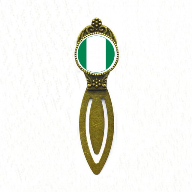 Marcador de página retro Unbranded emblema nacional Nigeria África