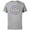 Athletic Heather, variant on Hawkeye Purple Target - Short Sleeve Cotton T-Shirt for Adults - Customized-White