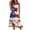 Red, variant on Xyxonk American Flag Tank Dress Women Sleeveless Ruffled 4th Of July Flag Beach Sundress Elegant Temperament Crew Neck Independence Day Short Dress Dark Blue L