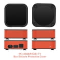 thumbnail image 2 of Methold Estuche protector a prueba de polvo Set-top Box manga antideslizante Cover impermeable a prueba de golpes Protector de silicona Shell Box Videojuegos y accesorios Naranja, 2 of 6