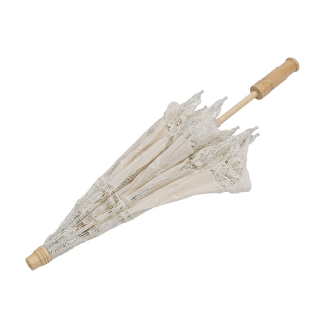 Sombrilla De Encaje, Paraguas De Encaje Nupcial, Elegante, Portátil, Ligero, Decorativo, Exquisito Para Danza, Accesorios De Fotografía