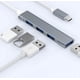 thumbnail image 5 of Plata Hub USB 3.0 de 4 puertos Hub USB de alta velocidad Divisor tipo C 5 Gbps para accesorios de computadora PC HUB multipuerto USB 3.0 2.0 de 4 puertos JM, 5 of 5