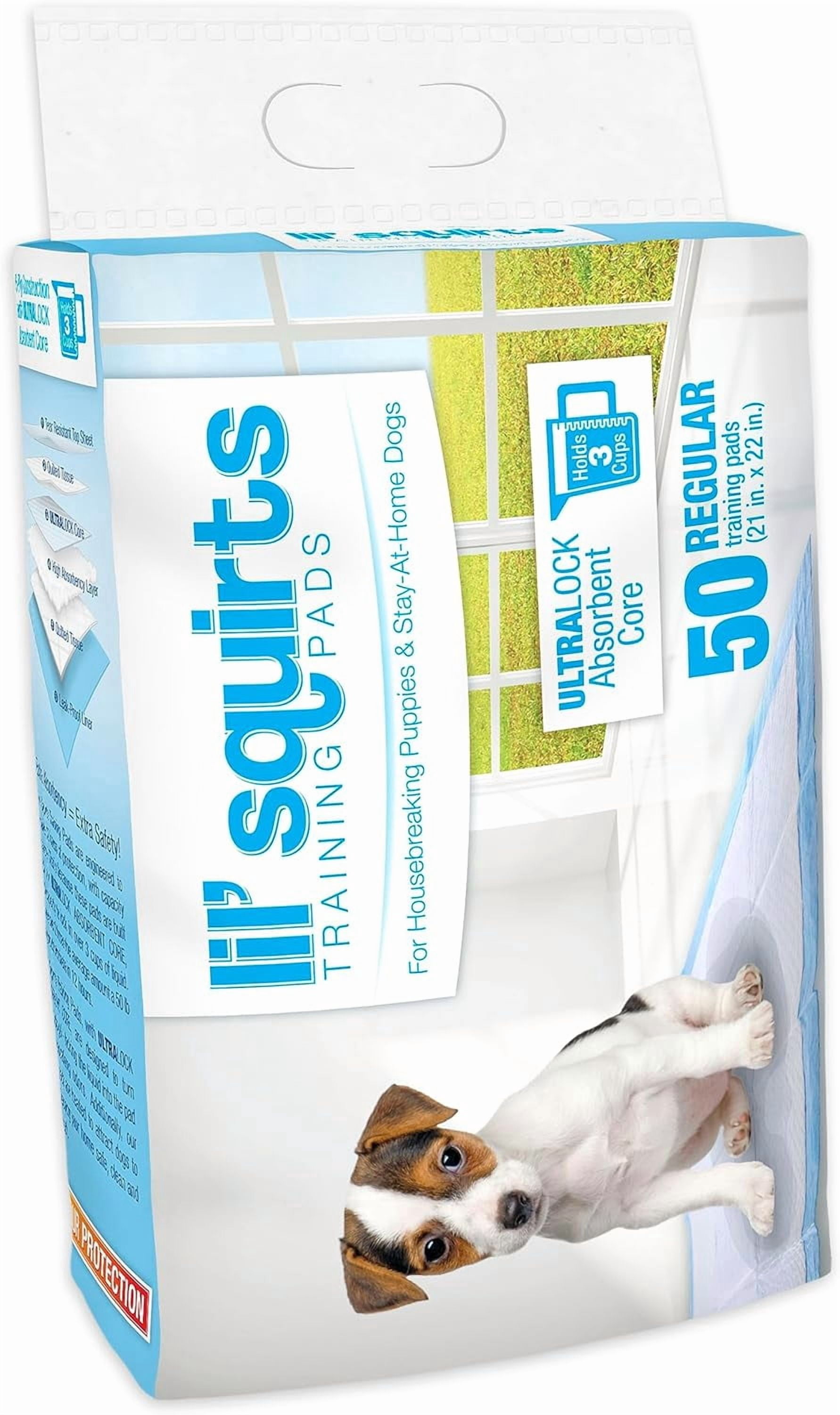 JJEAN-Ruffin' It Lil' Squirts Puppy Training Pads 50 Pk.