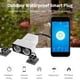 thumbnail image 4 of Enchufe inteligente WIFI doble resistente al agua IP44 Tuya, tomas de corriente inteligentes para exteriores, funciona con Smart Life Home App, temporizador, Control remoto por voz JFHHH pequeña, 4 of 5