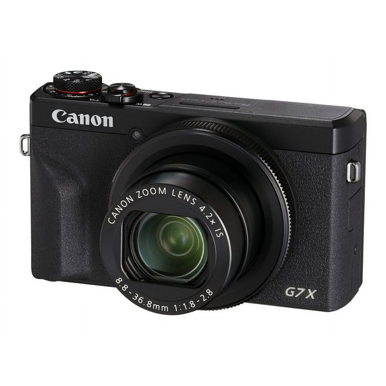 Canon PowerShot G7 X Mark III, 20.1 MP, 4K/30fps, 4.2x Zoom