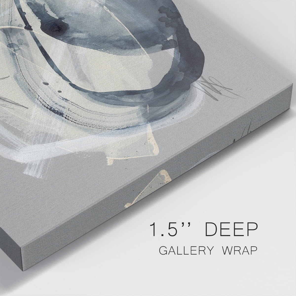 Wexford Home Tandem Loops II-Premium Gallery Wrapped Canvas, 10" x 10" - Ready to Hang