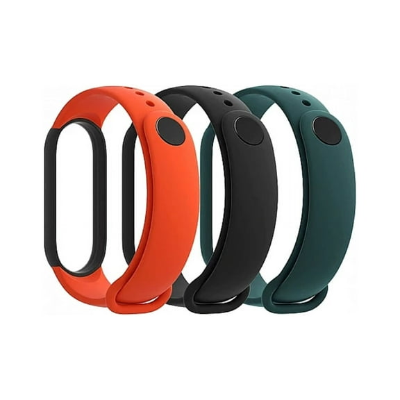 Sports Pack Xiaomi Mi Smart Band 5 (Black, Orange and Green)