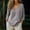 Gray1, variant on GZWYHT Linen Shirts For Women,Ribbed Tops for Women Yoga Shirts for Women Plain Shirts for Women Lightweight Tops & Blouses Button Down Shirt for Women