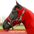 thumbnail image 5 of Resistance Horse Hood Pull-On with Face & Forelock Saver, Lycra Material, All Season, Small - Xlarge sizes, 5 of 7