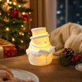 MYUNNIL Lighted Christmas Blow Mold Figurine, 3